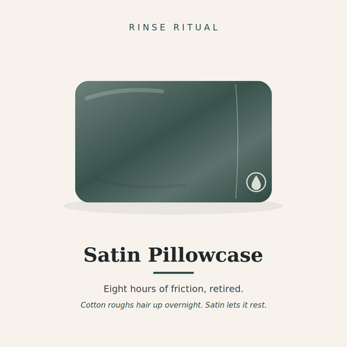 Satin Pillowcase — Rinse Ritual