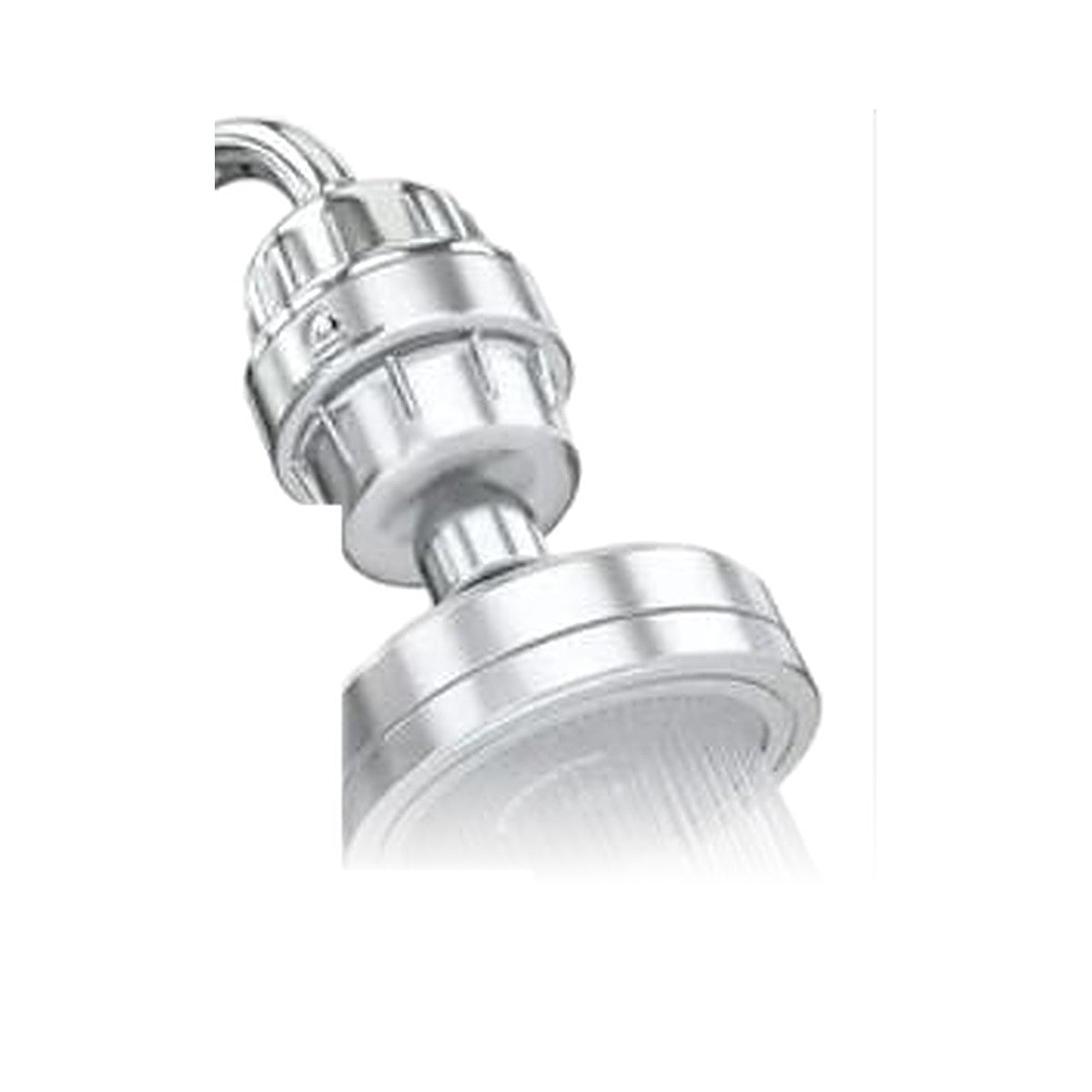 Rinse Ritual 15-stage filtered showerhead — filter unit and rain head